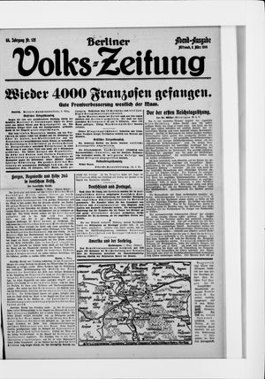 Berliner Volkszeitung vom 08.03.1916