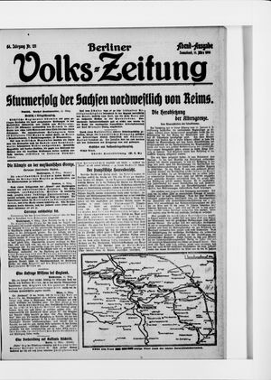Berliner Volkszeitung vom 11.03.1916