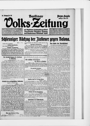 Berliner Volkszeitung vom 12.03.1916