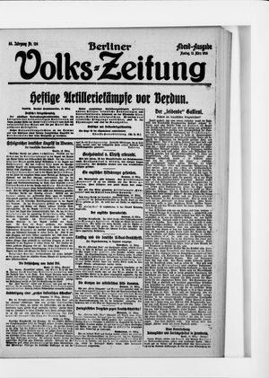 Berliner Volkszeitung vom 13.03.1916