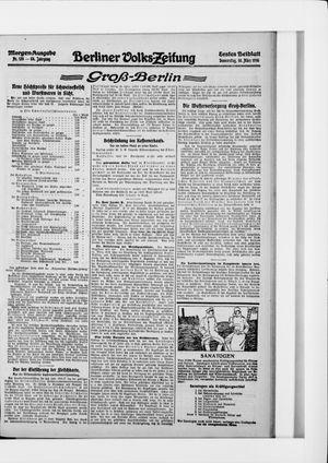 Berliner Volkszeitung vom 16.03.1916