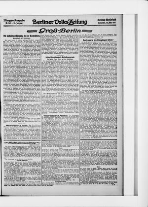 Berliner Volkszeitung vom 18.03.1916