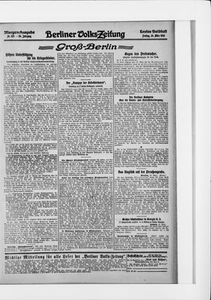 Berliner Volkszeitung vom 24.03.1916
