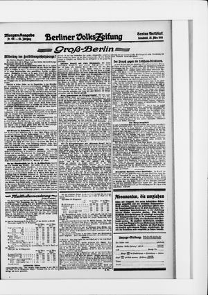 Berliner Volkszeitung vom 25.03.1916