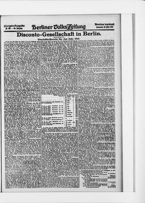 Berliner Volkszeitung vom 25.03.1916