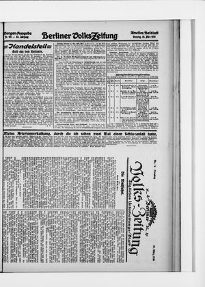 Berliner Volkszeitung vom 28.03.1916