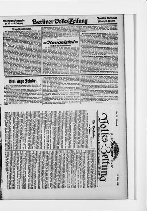 Berliner Volkszeitung vom 29.03.1916