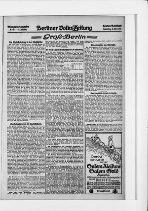 Berliner Volkszeitung vom 30.03.1916