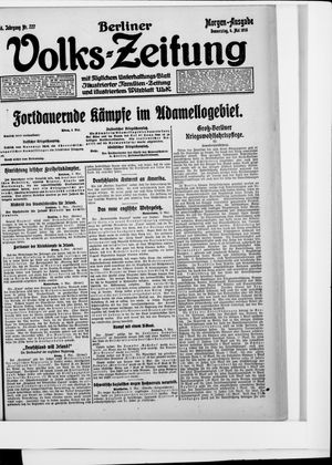 Berliner Volkszeitung vom 04.05.1916