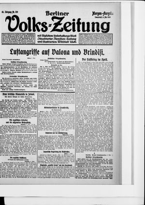 Berliner Volkszeitung vom 06.05.1916