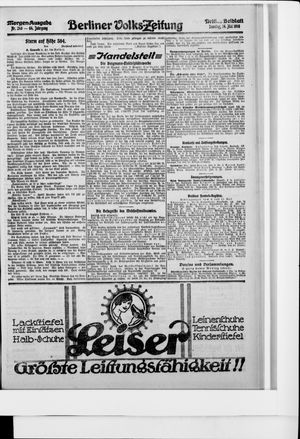 Berliner Volkszeitung on May 14, 1916