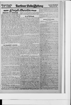 Berliner Volkszeitung on May 16, 1916