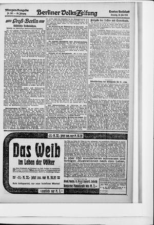 Berliner Volkszeitung vom 23.05.1916