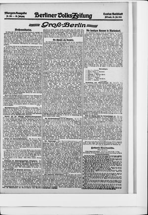 Berliner Volkszeitung vom 24.05.1916