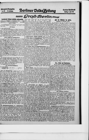 Berliner Volkszeitung vom 04.06.1916