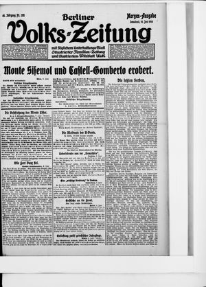Berliner Volkszeitung vom 10.06.1916
