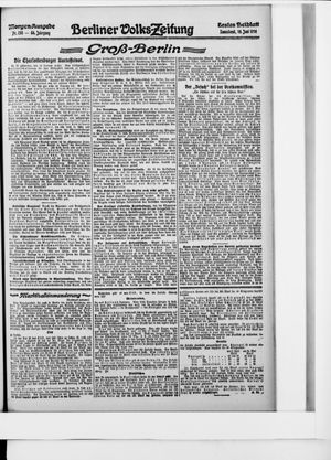 Berliner Volkszeitung vom 10.06.1916