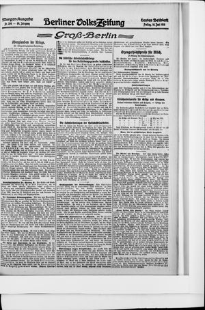 Berliner Volkszeitung vom 16.06.1916