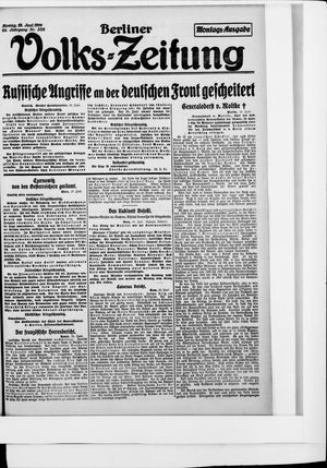 Berliner Volkszeitung vom 19.06.1916