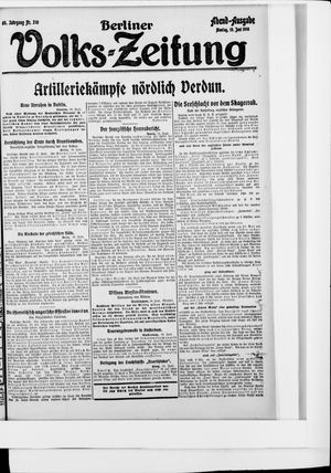 Berliner Volkszeitung vom 19.06.1916