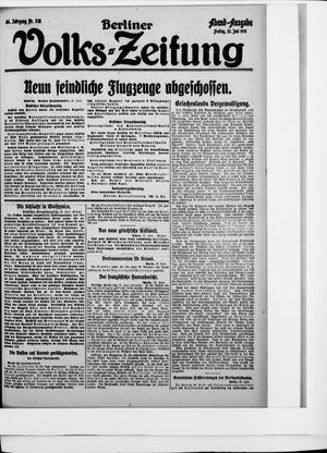 Berliner Volkszeitung vom 23.06.1916