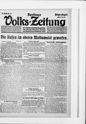 Berliner Volkszeitung vom 09.07.1916