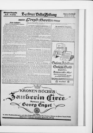 Berliner Volkszeitung vom 12.07.1916
