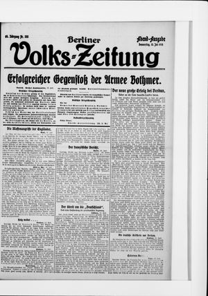 Berliner Volkszeitung vom 13.07.1916