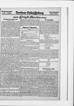 Berliner Volkszeitung vom 16.07.1916