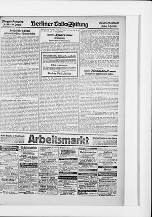 Berliner Volkszeitung vom 21.07.1916