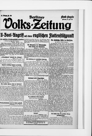 Berliner Volkszeitung vom 26.07.1916