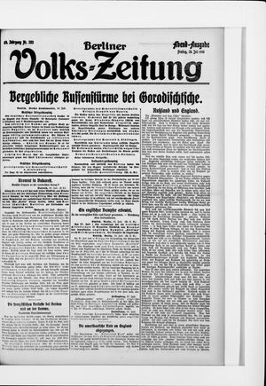 Berliner Volkszeitung vom 28.07.1916
