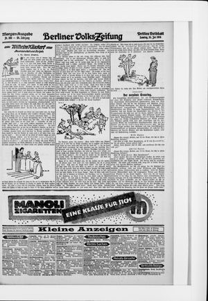 Berliner Volkszeitung vom 30.07.1916