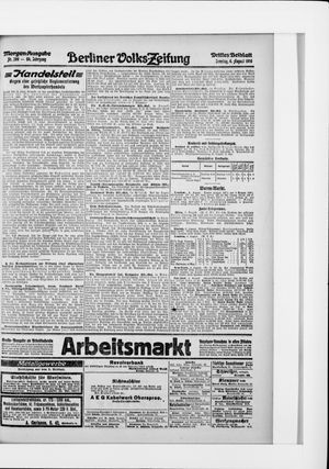 Berliner Volkszeitung on Aug 6, 1916