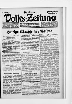 Berliner Volkszeitung vom 06.09.1916