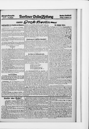 Berliner Volkszeitung vom 17.09.1916