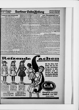 Berliner Volkszeitung vom 12.10.1916