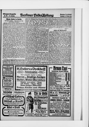 Berliner Volkszeitung vom 21.10.1916
