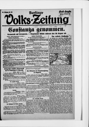 Berliner Volkszeitung vom 23.10.1916