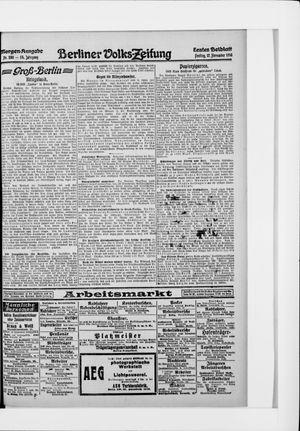 Berliner Volkszeitung on Nov 17, 1916