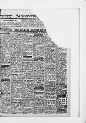 Berliner Volkszeitung vom 28.11.1916