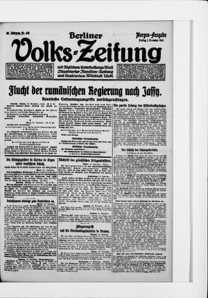 Berliner Volkszeitung vom 01.12.1916