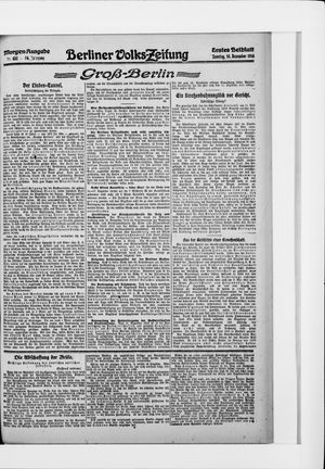 Berliner Volkszeitung vom 10.12.1916