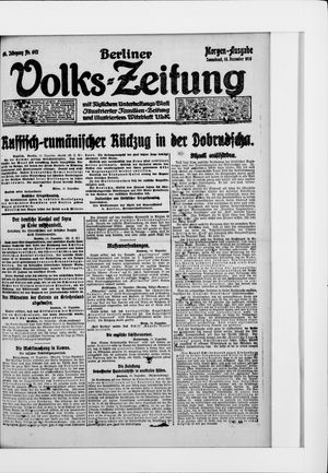 Berliner Volkszeitung vom 16.12.1916