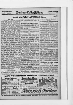 Berliner Volkszeitung vom 17.12.1916