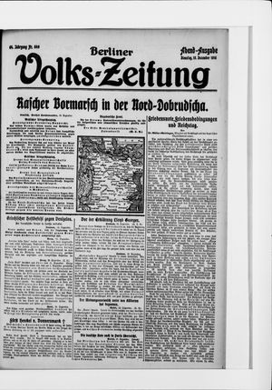 Berliner Volkszeitung vom 19.12.1916