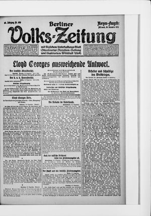 Berliner Volkszeitung vom 20.12.1916