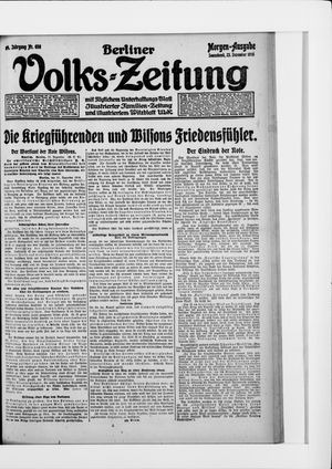 Berliner Volkszeitung vom 23.12.1916