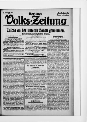 Berliner Volkszeitung on Dec 23, 1916