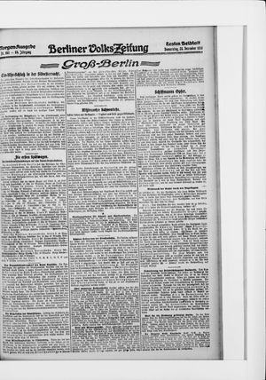 Berliner Volkszeitung vom 28.12.1916